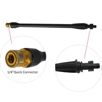 Replacement Pressure Washer Gun Lance Nozzle Car Washer Gun Water Spray Gun High Pressure Water Gun M22 Inlet Fitting Connector 2