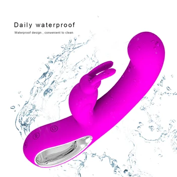 OLO Rabbit Dildo Vibrator Clitoris Stimulator 12 Speeds G-spot Massage Female Masturbation Sex Toy for Women Adult Products 2