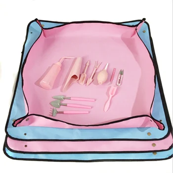 

4-Colors Planting Mat Gardening Mat Waterproof Anti-Dirty Flowers Land Mat Gardening Pad Reusable Transplanting Garden Mats 75CM