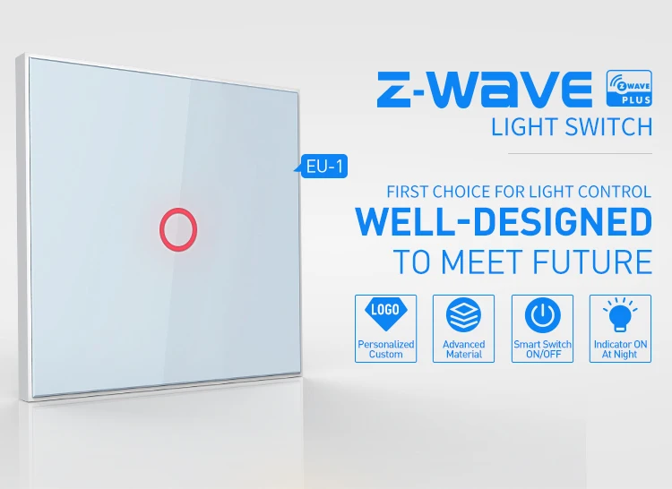 НЕО COOLCAM Z-wave Plus настенный выключатель света 1CH банды американского типа US 908,4 МГц AU 921 МГц 916 МГц Z Wave беспроводной умный пульт дистанционного управления