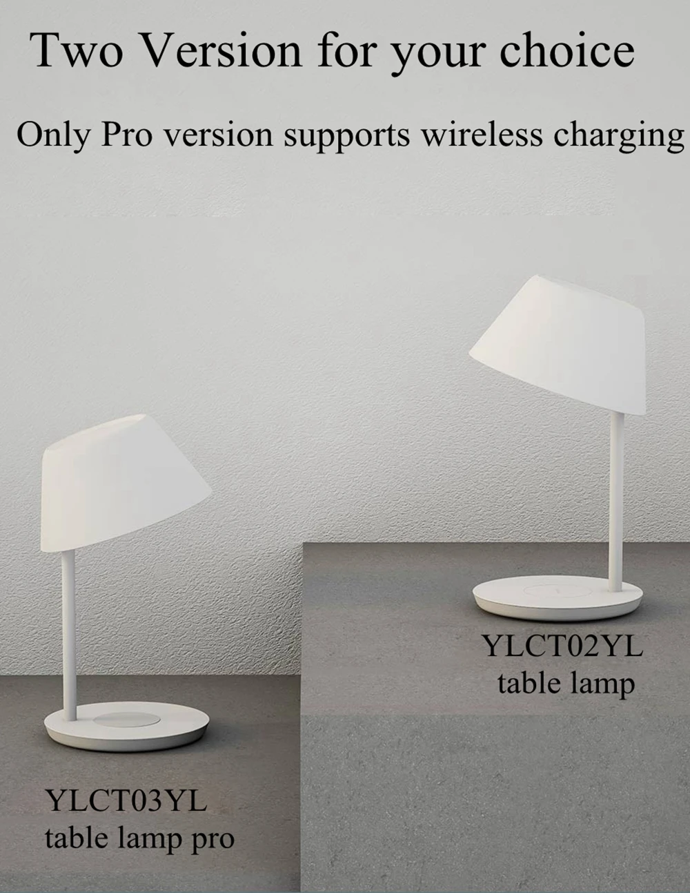 Xiaomi Yee светильник YLCT02YL 6 Вт настольная лампа Smart wifi Touch Dimmable/YLCT03YL 18 Вт Светодиодный настольный светильник Pro Беспроводная зарядка для iPhone