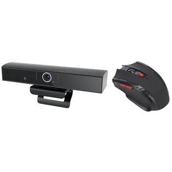 

1 Pcs 2.4Ghz Wireless Mouse with Usb Receiver & 1 Set Webcam Camera Video Dedicated Hd Camera-Us Plug