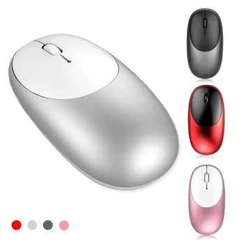 

Rechargeable Wireless Mouse 4 color Silent Mice USB Optical Gaming Mouse for Computer Desktop Laptop PC 10m Working distance