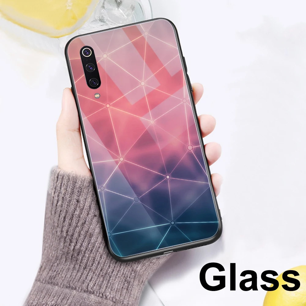 Чехол для телефона ciciber для Red mi Note 8 7 6 5 Pro Plus, чехол из закаленного стекла для Xiaomi mi 9 9T A2 8 6X mi X 2 2S PocoPhone F1 - Цвет: WM06221