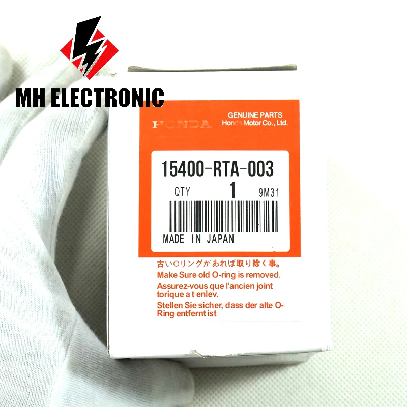 MH электронные Высококачественные Новые масляные фильтры 15400-RTA-003 15400RTA003 для HONDA ACURA