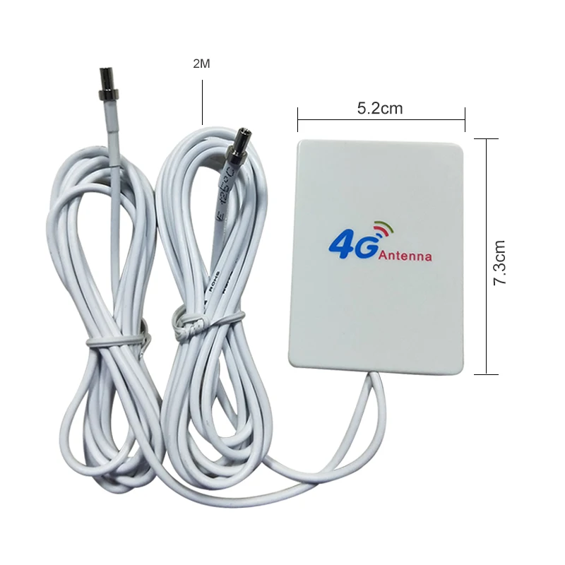 4g маршрутизатор антенна LTE Pannel TS9 SMA CRC9 разъем 3G 4G Anetnna с кабелем 2 м модем