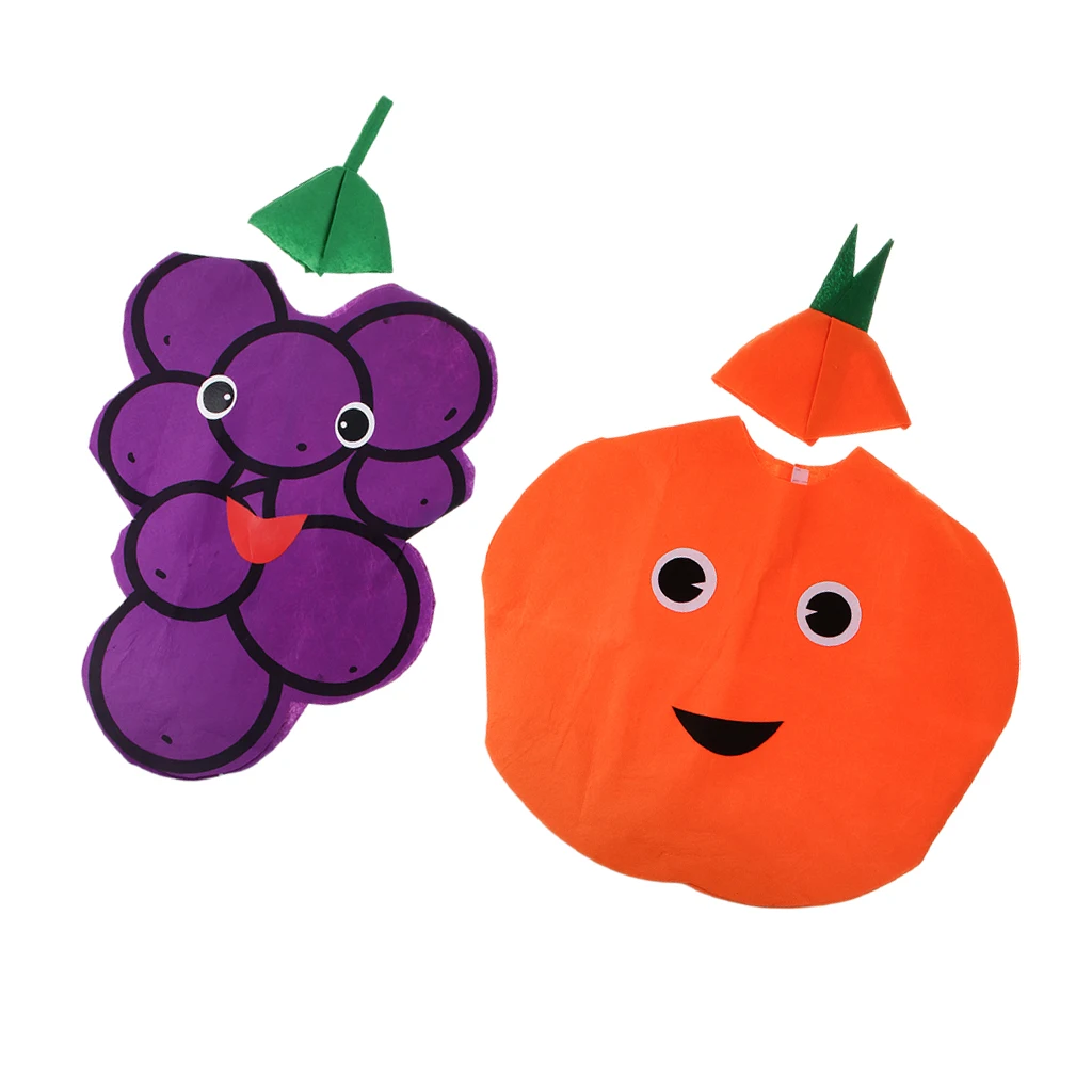 Комплект из 2 предметов Детский костюм с изображением винограда и апельсина