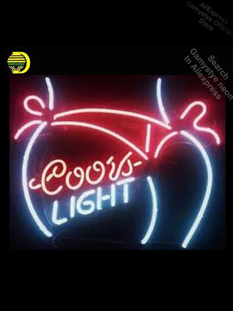 Неоновая вывеска для организаций и магазинов нового Coors светильник бикини