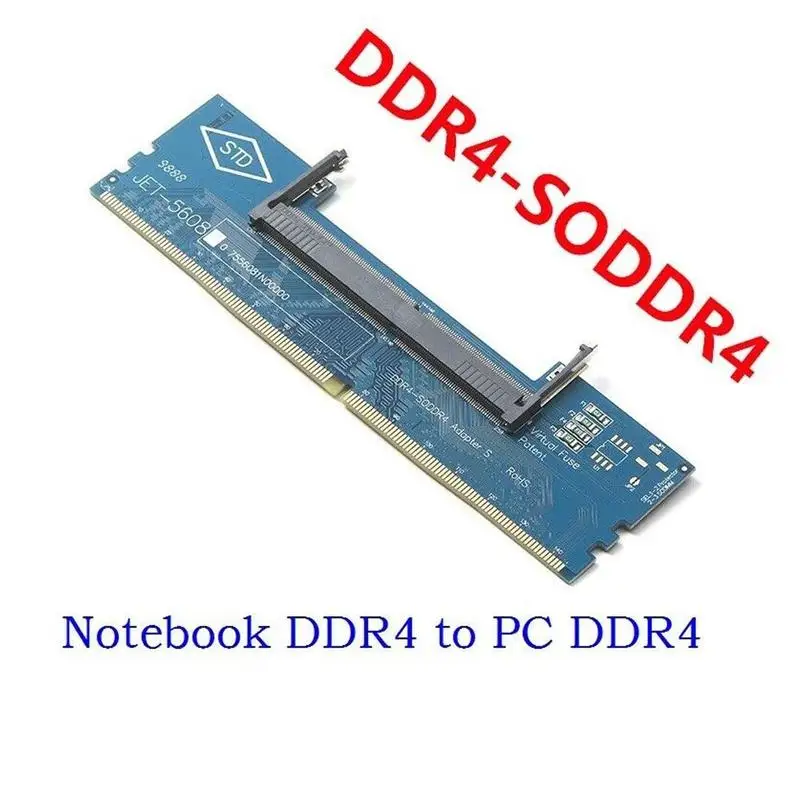 DDR4 Riser Card адаптер ram карта для рабочего стола тестер памяти протектор ноутбука SODDR4 ram адаптер материнской платы карта