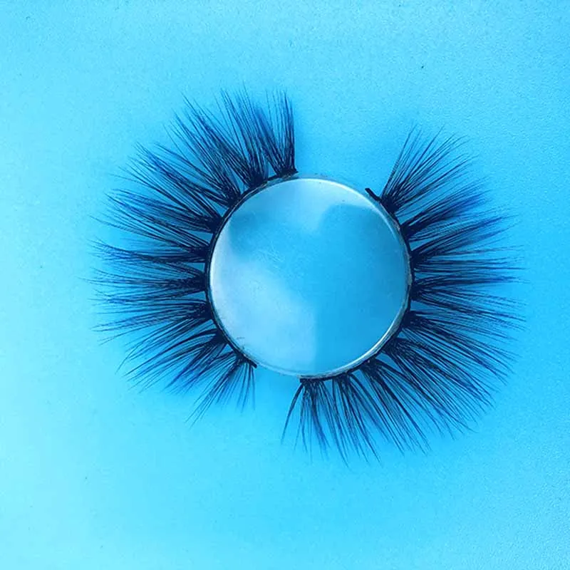

1 Pairs 3D Mink False Eyelashes Natural Wispy Fluffy Dramatic Volume Fake Lashes Extension Handmade Cruelty-free Eyelash