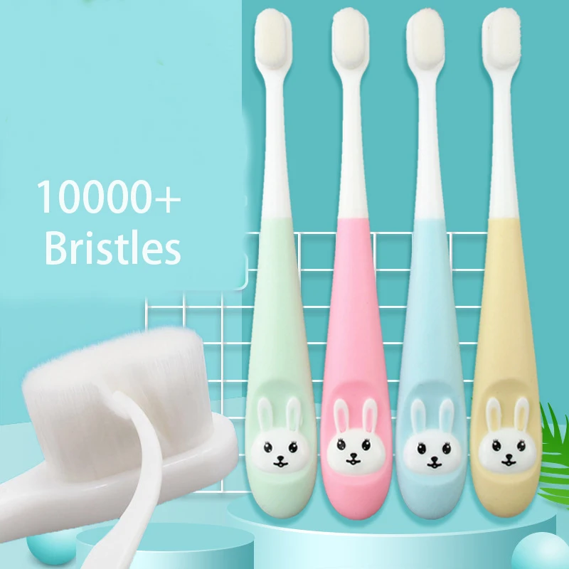 

1PC Ultra-fine Soft Toothbrush Million Nano Bristle Kids Tooth Brush Teeth Deep Cleaning Portable Travel Dental Oral Care Brush