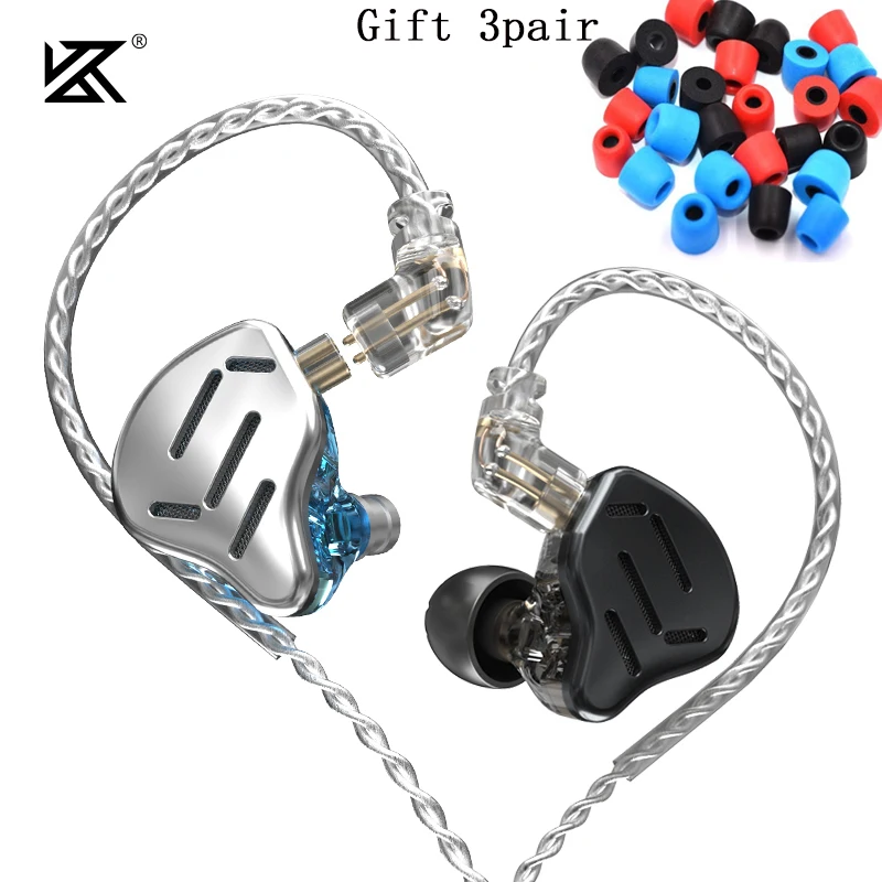 KZ ZAX Headset 16 Units HIFI Bass In Ear Monitor