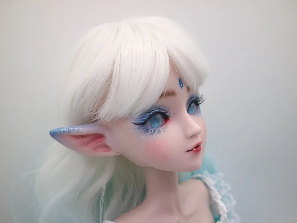 Индивидуальные BJD куклы эльф кукла DIY пластиковая кукла 24 шарнира шарнирная кукла 58 см