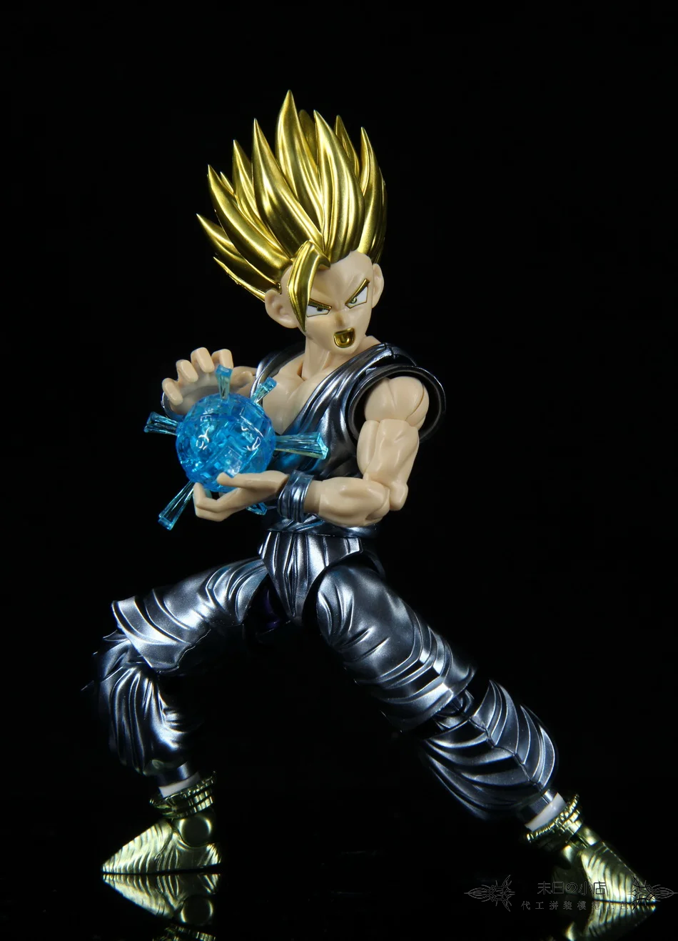 Bandai металлическая раскраска Сборная модель Sun Wufan Sun Wukong Super Saiyan DragonBall Super Hand