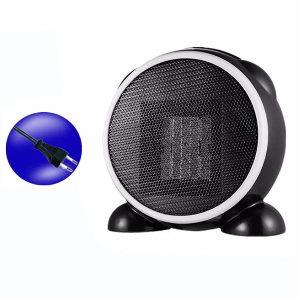 

Electric Heaters Mini Personal Ceramic Space Heater Electric Winter Warmer Fan EU Plug Desktop Electric Heaters For Home Office