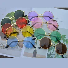 Антибликовые поляризованные солнцезащитные очки, модные ретро круглые солнцезащитные очки "прозрачный океан", дизайнерские очки для вождения, автомобильные аксессуары