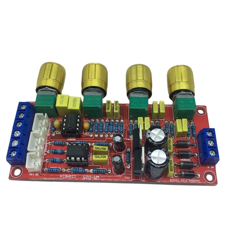 Amplifier Tone Board Fever Level HIFI Preamp NE5532 Kits AC 12V | Электроника