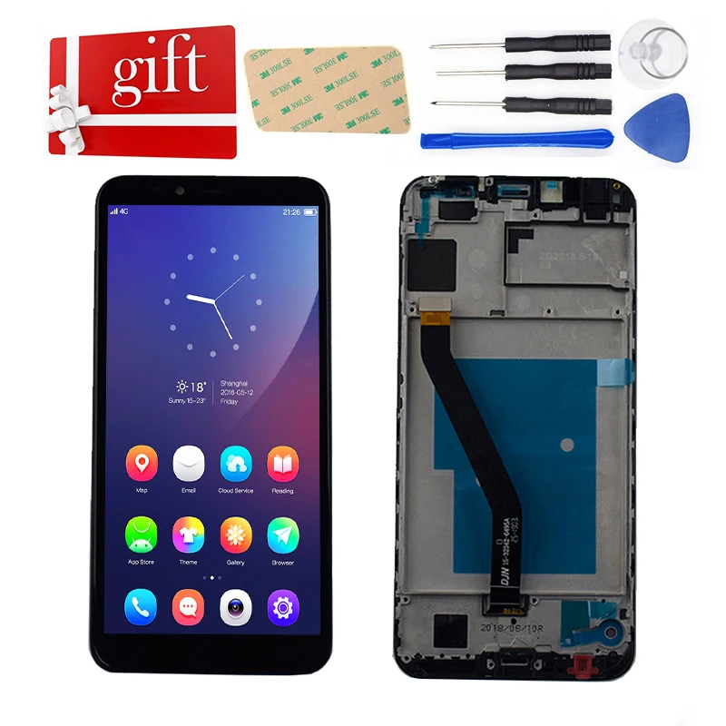 

LCD For Huawei Y6 Prime 2018 LCD Screen Y6 2018 ATU L11 L21 L22 LX1 LX3 L31 LCD Display Touch Screen Digitizer Assembly Frame