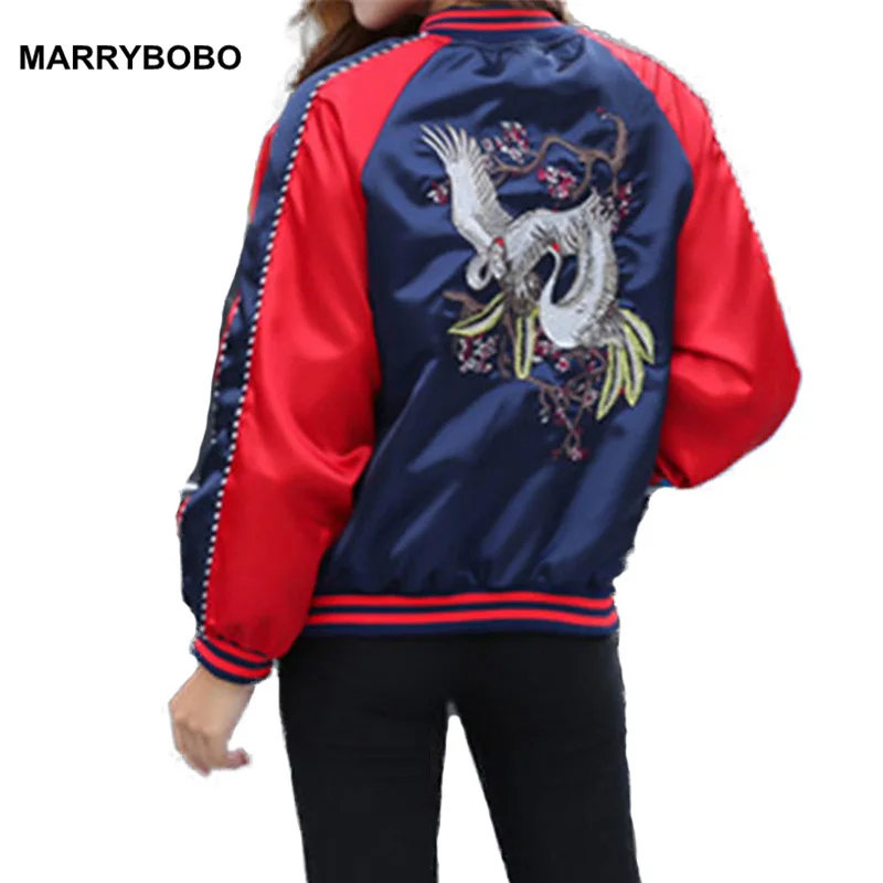 

Brand Embroidery Women Jacket Coats Lady Loose Tops 2019 Vintage Long Sleeve Zipper Up Outerwear Plus Size Coat