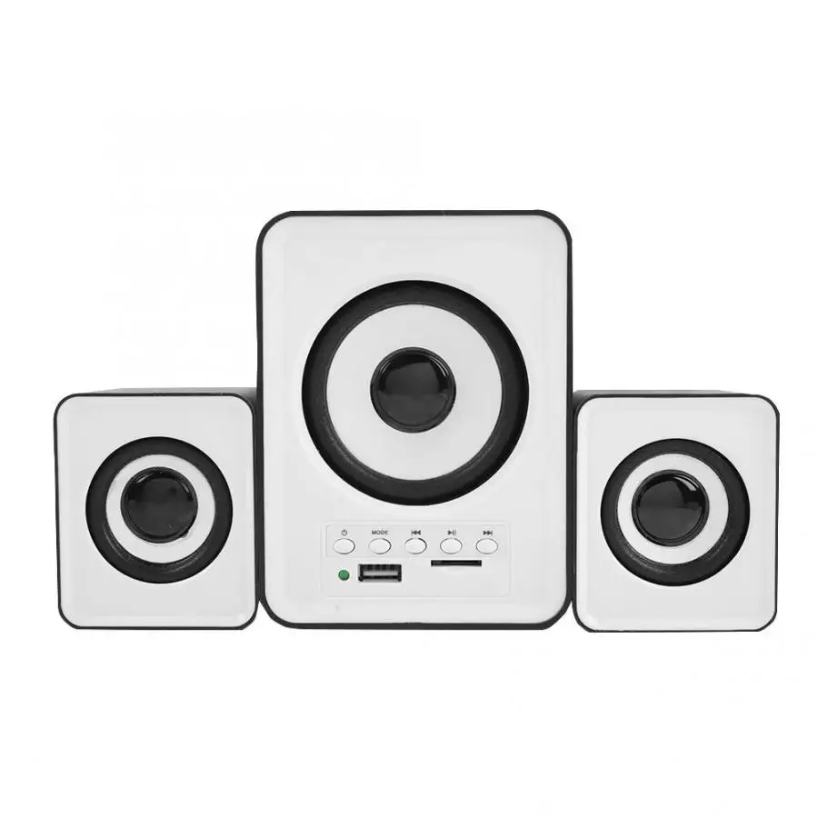 SADA D-230 мини стерео Проводная Колонка Настольный ПК компьютер bluetooth динамик TF/FM/диск bluetooth динамик