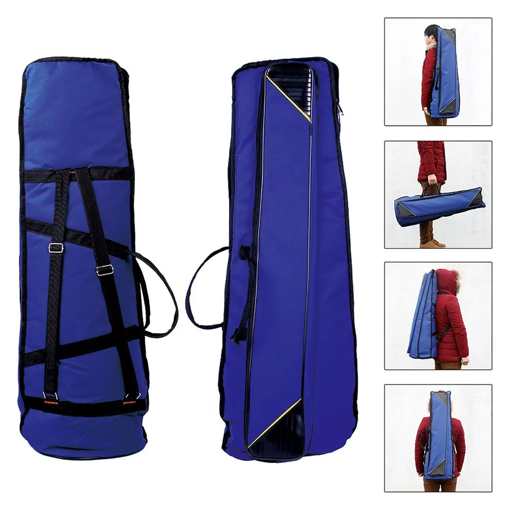 Прочная тканая сумка из ткани Оксфорд для музыкального инструмента тромбон тенор сумка для переноски сумка на плечо чехол аксессуар