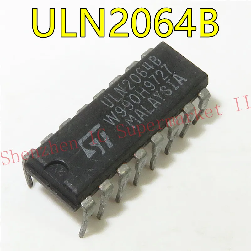 1 шт./лот ULN2064B ULN2064 DIP16 в наличии 50V 1.5A QUAD Дарлингтон переключатели|Интегральные