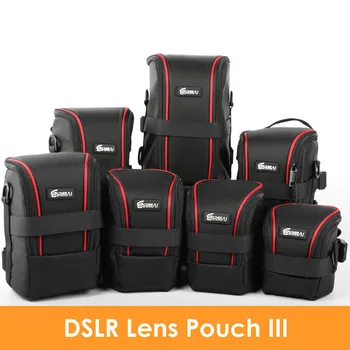 

Upgraded EIRMAI Nylon Functional Lens Bags DSLR Camera Lenses Pouch Bag High Quality Lens Case EIRMAI Waterproof SLR Lens Pouch