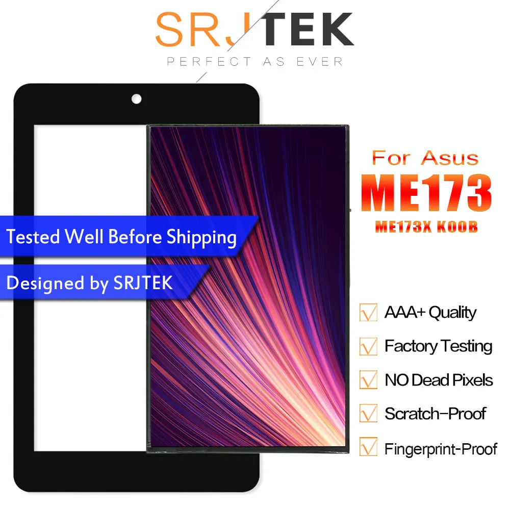 7 дюймовый ЖК дисплей для Asus MemoPad HD7 ME173 ME173X K00B (версия Innolux) кодирующий