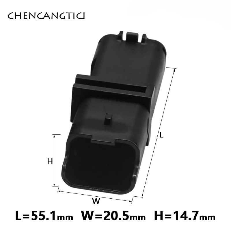 2 комплекта 3 контактный гнездовой водонепроницаемый автомобильный