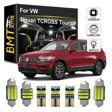 Intérieur LED lumière lampe pour Volkswagen VW Touran 1T1 1T2 1T3 5T1 Tiguan 5N AD1 TCROSS C11 Touareg 7L 7P 2011 2012 2013 2014 2019 