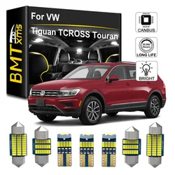 Intérieur LED lumière lampe pour Volkswagen VW Touran 1T1 1T2 1T3 5T1 Tiguan 5N AD1 TCROSS C11 Touareg 7L 7P 2011 2012 2013 2014 2019 