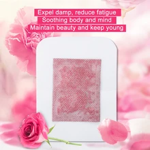 20 шт. традиционные китайские детоксикационные Пластыри для ног розовые подушечки для улучшения сна пластырь для похудания