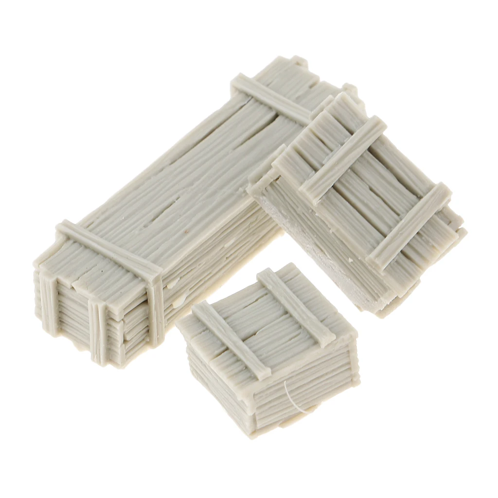 1/35 Resin Figure Boxes Case Model Scene Caisson Accessories Toys DIY Parts 