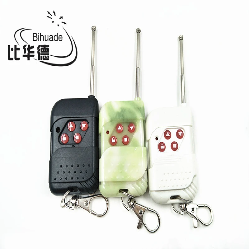 

1527 learning code Universal Garage Door Compatible Learning Code RF Remote Control 433MHz Frequency (Color random shipment)