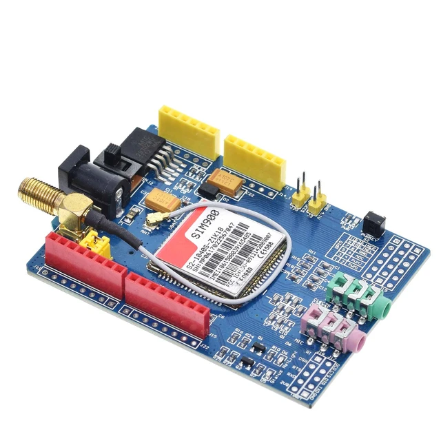 SIM900 850/900/1800/1900 MHz GPRS/GSM Development Board -GPRS Shield Arduino UNO - Image 6