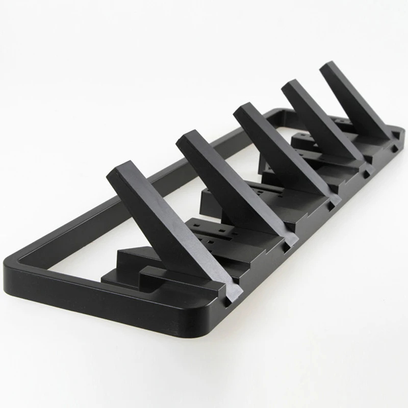 Goedkoop Horizon Kapstok Muur Opknoping Haak Deur Hangers Multi Groep Haak Woondecoratie Haken Zwart