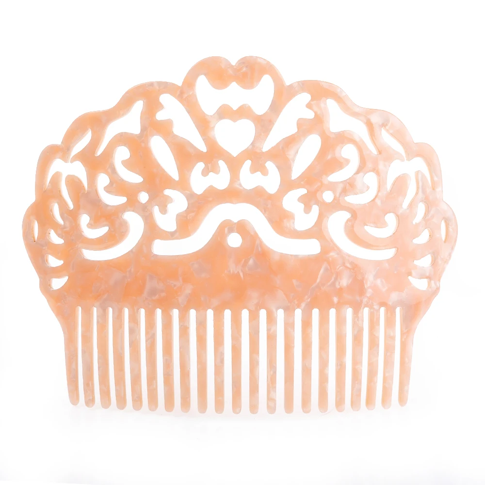 Pente de cabelo vintage acessórios tartaruga para mulher_voghion.com