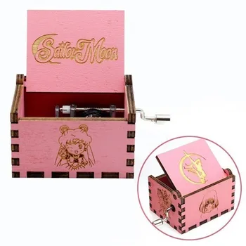

New Pink Sailor Moon Music Box Queen Music Box Bohemian Rhapsody Theme Caixa De Musica Birthday Present Christmas Gift