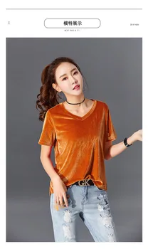 

Women Cotton Elastic Basic T-shirts Female Casual Tops Gray Short Sleeve Sexy Thin T-shirt