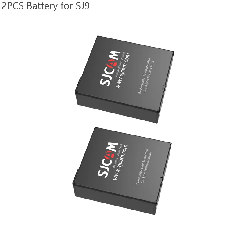 SJCAM SJ9 Strike аккумулятор 1300mAh литий-ионная аккумуляторная батарея для оригинальной SJCAM SJ9 Strike/SJ9 Max аксессуары для экшн-камеры