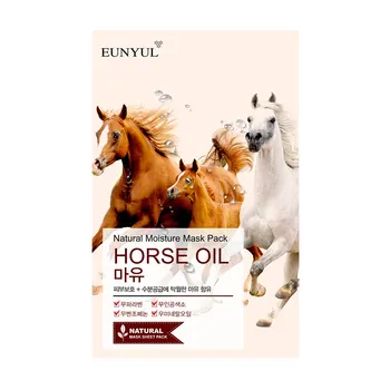

Mask cloth with horse oil, 22 ml, eunyul