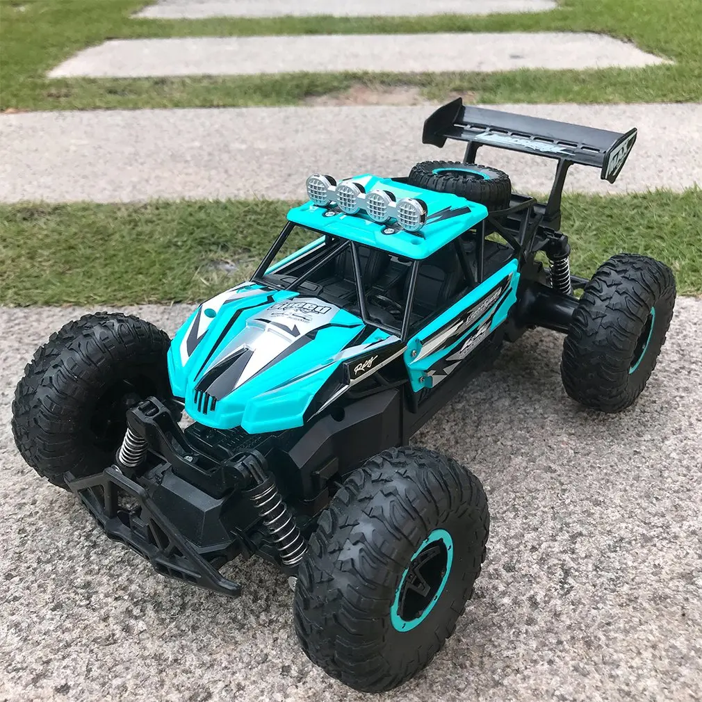 2,4 ГГц 1:16 РАДИОУПРАВЛЯЕМАЯ машина 2WD альпинистский велосипед внедорожный привод большой ножной пульт дистанционного управления машины транспортные средства игрушки для детей