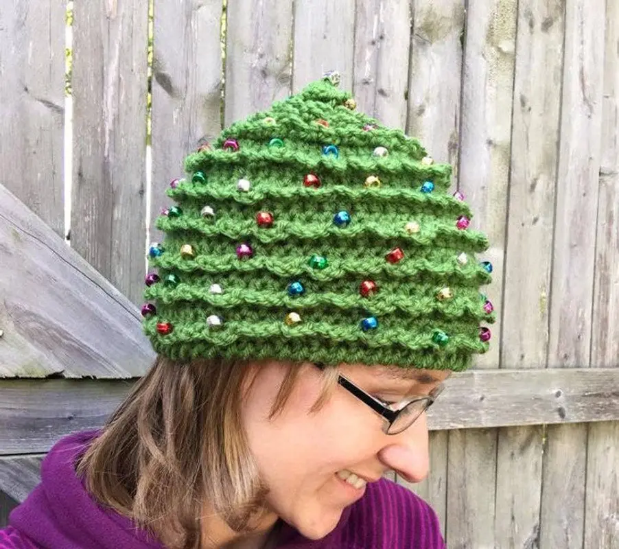 2021 Christmas Knitted Hat New Year 