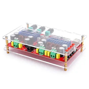 

Large Power TPA3116D2 Adjustable Frequency Good Effect Bluetooth Sound Channel Digital Power Amplifier Board 60W+60W+100W