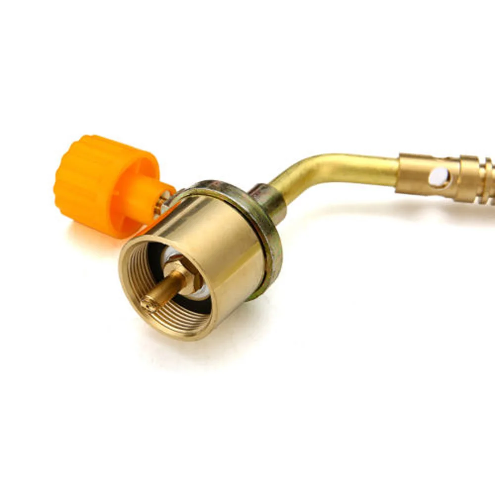 

High Temperature Brass Mapp Gas Turbo Welding Torch Zinc Alloy Brazing Propane Weld Plumbing