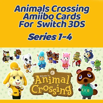 

Animal Crossing Amiibo Card Set Work For Switch NS 3DS Games Series 1~4 Animals Crossing Magic Box