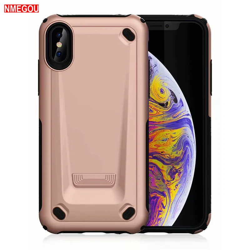 

Luxury Shockproof Rugged Mechanic Hybrid Armor Phone Case for IPhone 6 6S S 7 8 Plus X XR XS Max Back Cover Capa Capinha Fundas