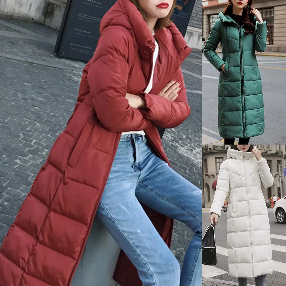Chaqueta mujer Chaqueta de invierno para mujer Chaqueta de algodón con capucha Abrigo de mujer Abrigo catido de alta calidad
