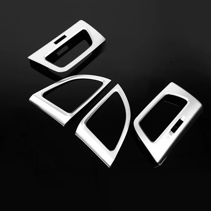 Автомобиль Матовый Интерьер кондиционер вентиляционное отверстие выход CD Видео крышка планки для Honda CRV CR-V 7 шт