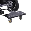 Free Shipping Electric Wheelchair Companion Trailer with Seat and Basket 4